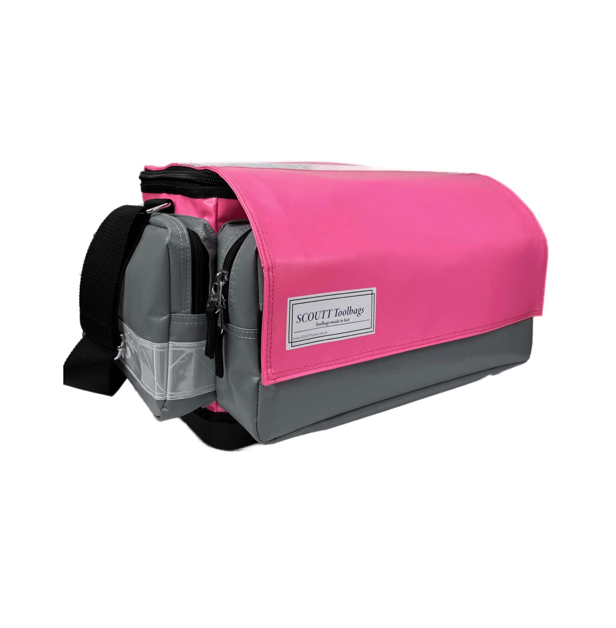 Deluxe Heavy Duty Scoutt Bag - Pink / GreyDeluxe Heavy Duty Scoutt Bag