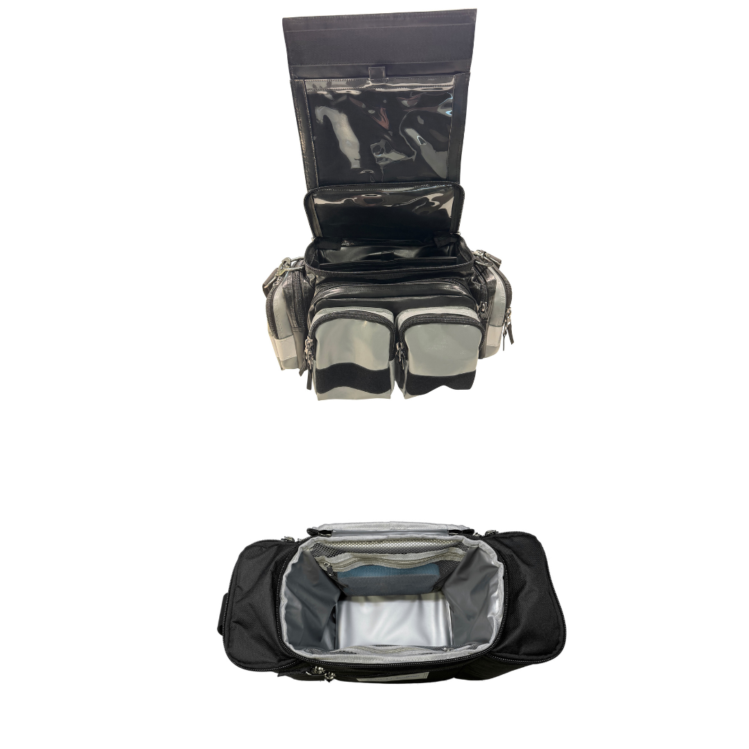 Shutdown Essentials hard moulded tool bag and Premium Scoutt insulated crib bag bundle