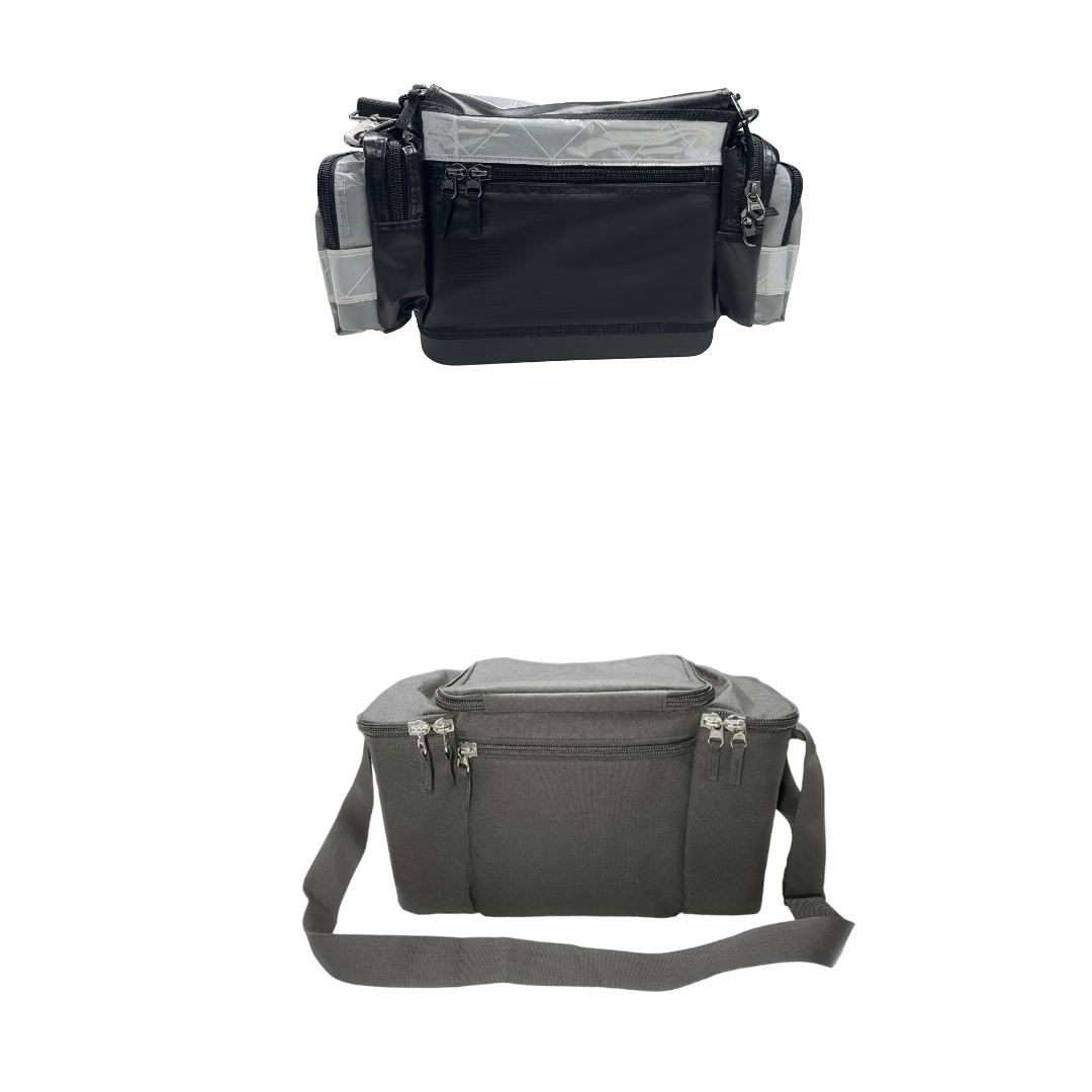 Shutdown Essentials hard tool bag and Premium Scoutt insulated crib bag bundle